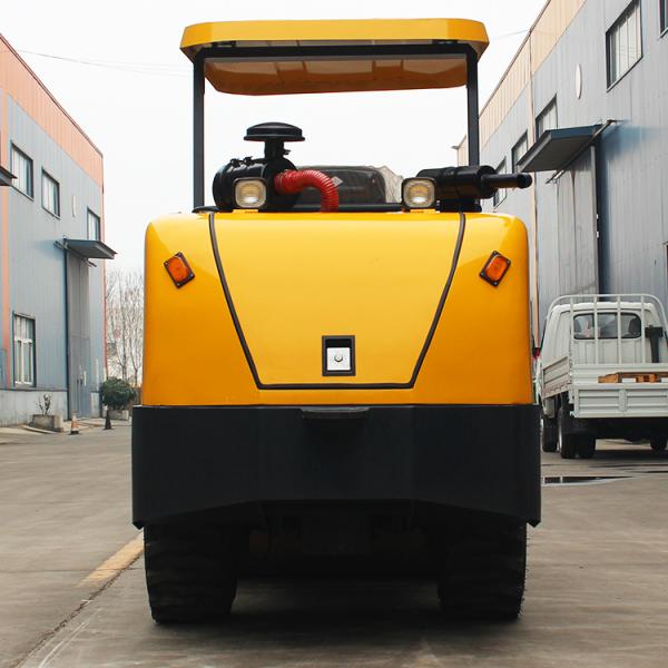 Road Construction Tools 55KN Exciting Force EPA Engine Road Rollers for Compact Areas