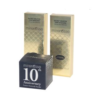 China Custom Logo Pinted Paper Box Packaging For Cosmetics / Glossy Cosmetics Box Packaging on sale