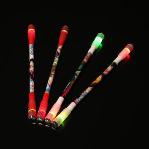 Novelty Led Light Spinner Pen Fingertip Illumination Decompression Gyro Business