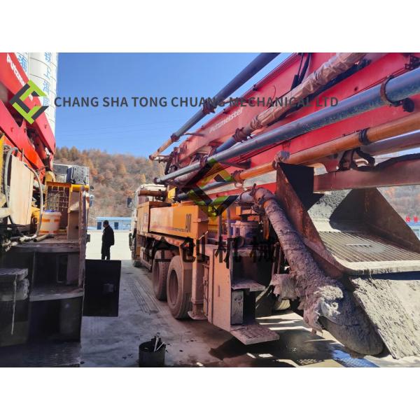 In 2008 Re Manufactured Used Concrete Pump Truck Putzmeister 38 Meter