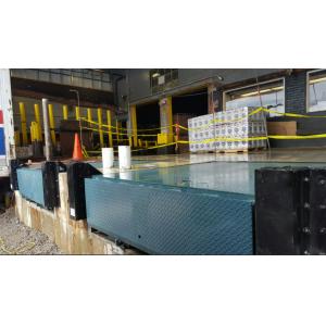 Air Powered Bay Hydraulic Loading Dock Leveler Equipment Steel Structure