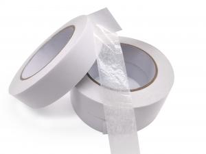 China Heat Resistant Double Coated Tissue Tape , Double Face Tape Computer Embroidery wholesale