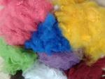 Solid Recycled Polyester Staple Fiber , High Tenacity Siliconized Polyester
