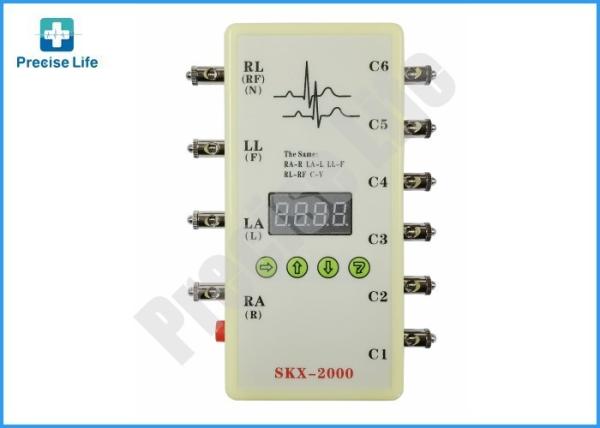 Quality Patient Monitor signal ECG Medical Simulator Machine With 2 Type Waveform ECG simulator for sale