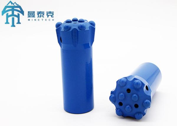 Quality Drop Center Thread Rock Button Bits , 1.41kg 64mm T38 Drill Bit for sale
