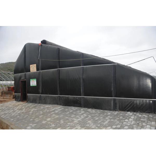 PE Single Layer Solar Tunnel Agricultural Greenhouse 4-6M Height