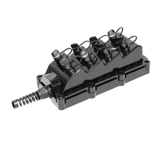 IP68 FTTX Aerial Fiber Splice Enclosure , Sc Fiber Splice Case