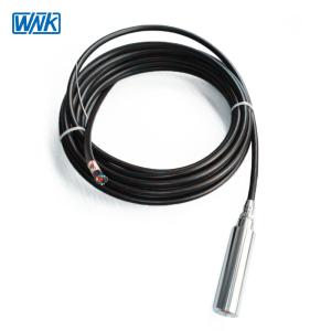 China 0-200m Submersible Level Sensor , WNK8010 liquid Water Level Sensor Probe on sale