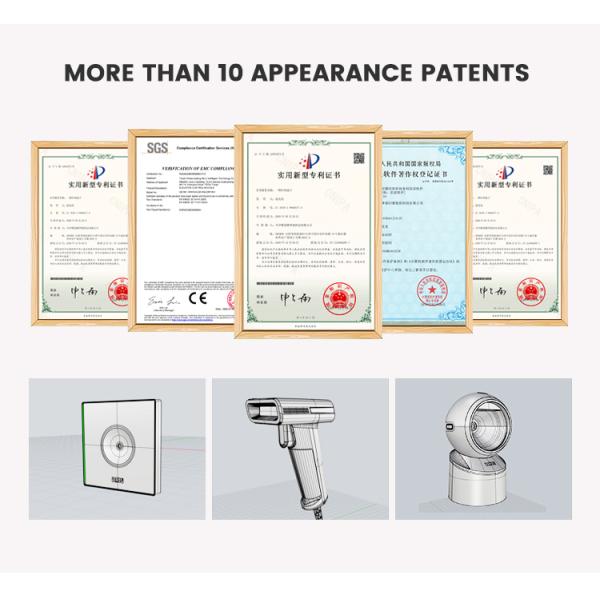 A SD5631 Omnidirectional Scanners 2D Desktop Barcode Scanner Bar Code Reader Qr Code Scanner