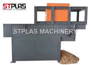 China Industrial Wood Chipper Shredder Machine Single Shaft For Crush Waste Wood wholesale