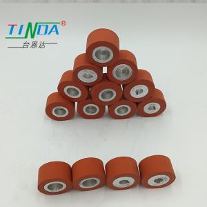 Smooth Surface High temperature 350 degrees Elastomeric silicone Roller Wheel