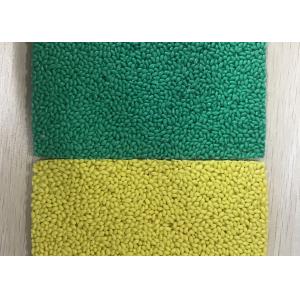China Odorless Green Yellow Colored EPDM Rubber Crumb on sale