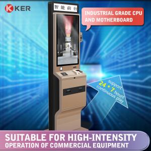 Self-service check-in machine, smart hotel self-service check-in, check-out, card and ticket collection system kiosk