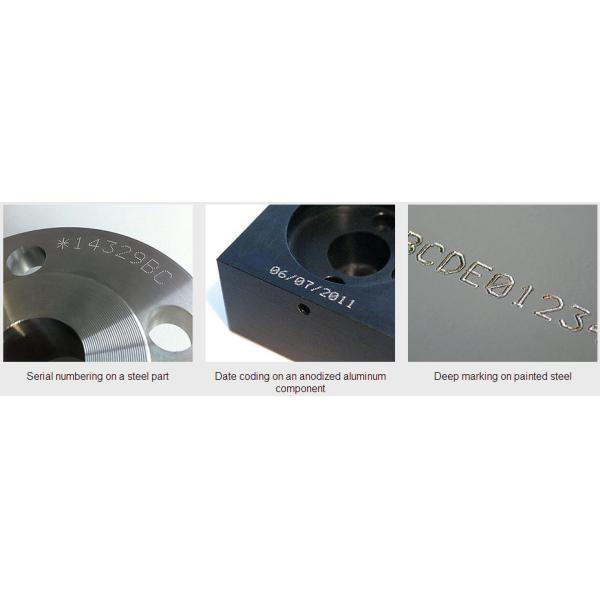 Metal Nameplates Electric Dot Peen Marker , Electric Dot Peen Engraving Machine