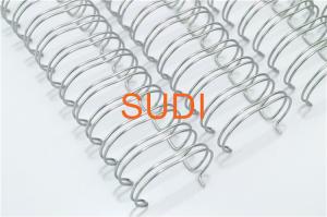China Good Roundness A6 3:1 Pitch Twin Loop Binding Wire wholesale