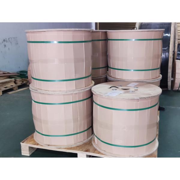 Mini ASU GYFFY Adss Fiber Optic Cable Self Supporting 12 Cores Span 100m