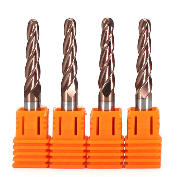 YingBa CNC Router Bits Customized Tungsten 2 Flute Endmill With Coating Solid Carbide End Mill CNC Bit for Wood Working