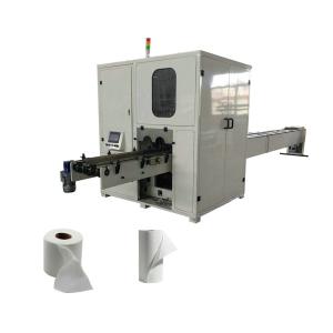 China Efficiency Two Tracks Toilet Paper Kitchen Log Saw Towel Cutting Machine 150cuts/Min wholesale