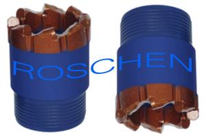 China High Speed Rock PDC Core Bits / NQ HQ PQ Carbide Core Drill Bits wholesale