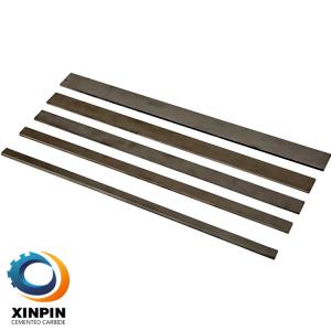 China High Hardness Tungsten Carbide Strips Stock High Density Woodworking Cutiing Tools Knives wholesale