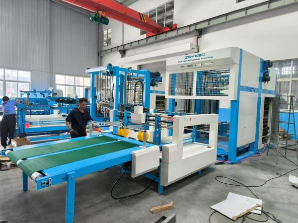 Quality Fully Automated Stacking and Flute Laminating Auto Stacker Machine High Speed Corrugated Cardboard Production for sale
