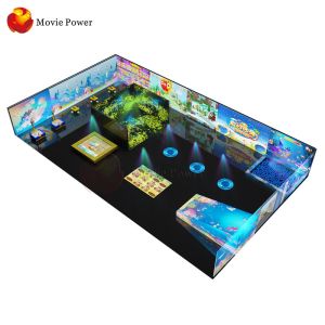 China Children Entertainment Games 3d Ground Interactive Hologram Projector wholesale