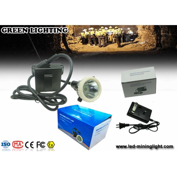 GS5- B 8000 Lux / 5.6ah Led Mining Cap Lights , IP68 Miners Head Torch Drop Resistance