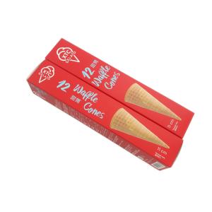 China CMYK Color Ice Cream Packaging Paper Box Customized Logo For Cookies Packaging wholesale