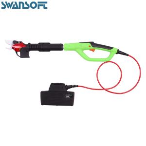 China Swansoft telescopic garden pruner long extension handle electric pruning shear wholesale