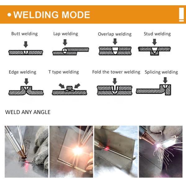 Portable Welding Machine with 1000W to 3000W Power Featuring Raycus IPG Jpt Laser Source Brands Lightweight and Durable