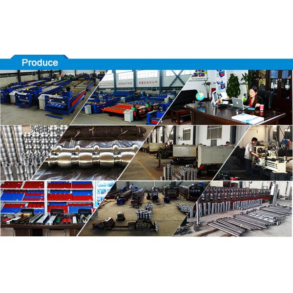 Dual Level Double Layer Roll Forming Machine Roof Panel For Wall Panels
