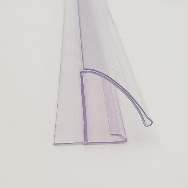 Writable Waterproof Clear Plastic Shelf Label Holder For Wire Shelves