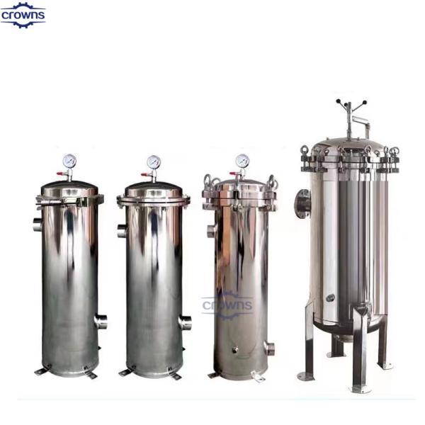 Stainless Steel Bag Filter Housing with High Pressure Resistance