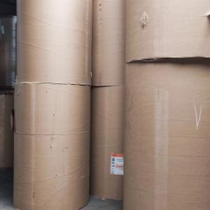 China Waterproof Kraft Wrapping Paper Tape 180gsm Offset Printing wholesale