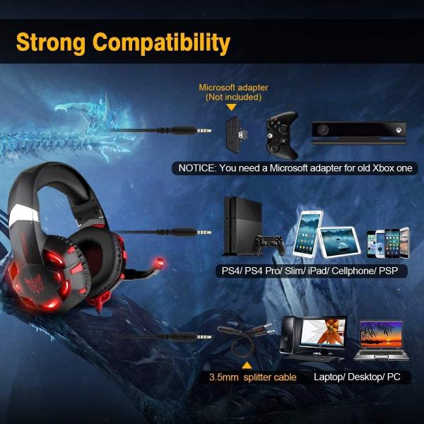 Onikuma K2 Pro 2.2kohm 50mm 3.5 Mm Gaming Headset