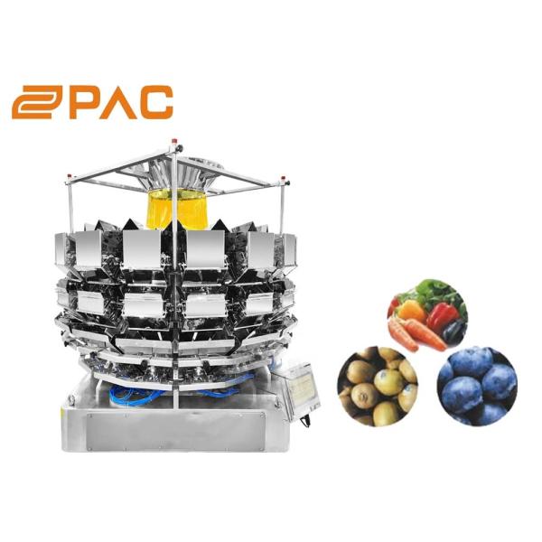 220kg Weight And Packing Machine , 5L Hopper Volume Multi Head Scale