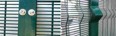 358 High Security Powder Coated Galvanized Welded Wire Mesh Fence