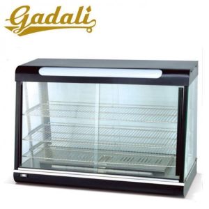 China Adjustable Temp Glass Food Warmer Showcase, on sale