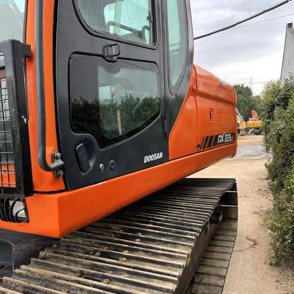 Original Used Doosan Excavator Digger Dx225LC Excavator Made In Korea