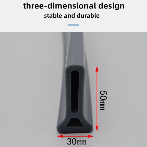 High Quality Silicone Shower Threshold Water Barrier Bathroom Water Stopper