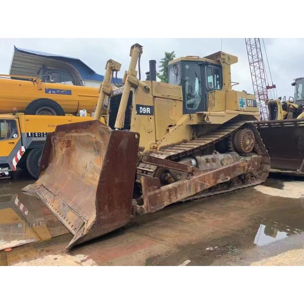 Original Original Paint Cat D9R Bulldozer , Used Road Construction Machinery