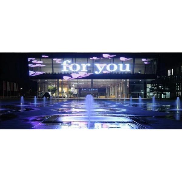 12VDC 180W/Sqm Advertising Led Mesh Screen DMX512