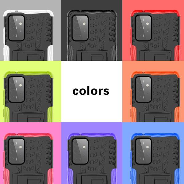 Anti Slip Heavy Duty Cell Phone Cases TPU PC Hybrid Foldable Kickstand