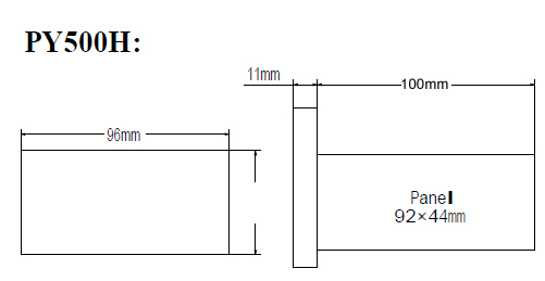Stock PY500H Intelligent Sensor Meter Pressure Meter Sensor Indicator Your Top Choice for Axle Scale