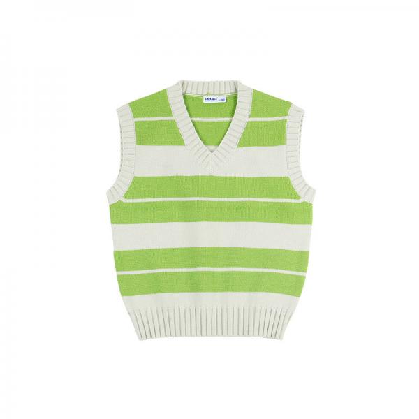 100% Cotton Sleeveless Children Sweater Vest Boys Tops