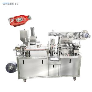 China Accuracy Honey Blister Packaging Machine Olive Oil Mini Liquid Blister Packing Equipment wholesale