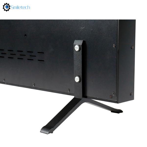 65'' professional surveillance 3840*2160 TFT 4K LED monitor display security camera system with HDMI VGA RS232 input