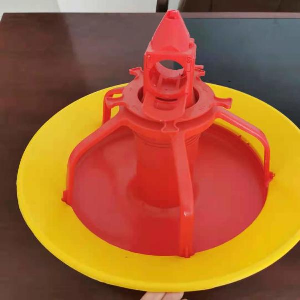 Farm Duck 100pcs Pan Feeder Poultry In Modern Automatic Feeding System