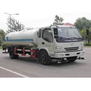 Professional 7CBM Water Tank Truck For Urban Landscaping / Guardrail Washing