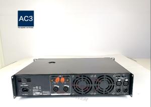China Compact Structure 2 Channel 550W Analog Power Amplifier wholesale